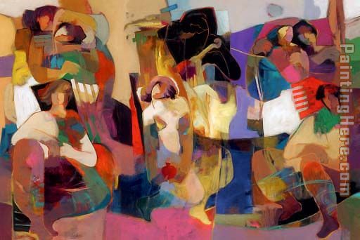 Love is Fantasy painting - Hessam Abrishami Love is Fantasy art painting